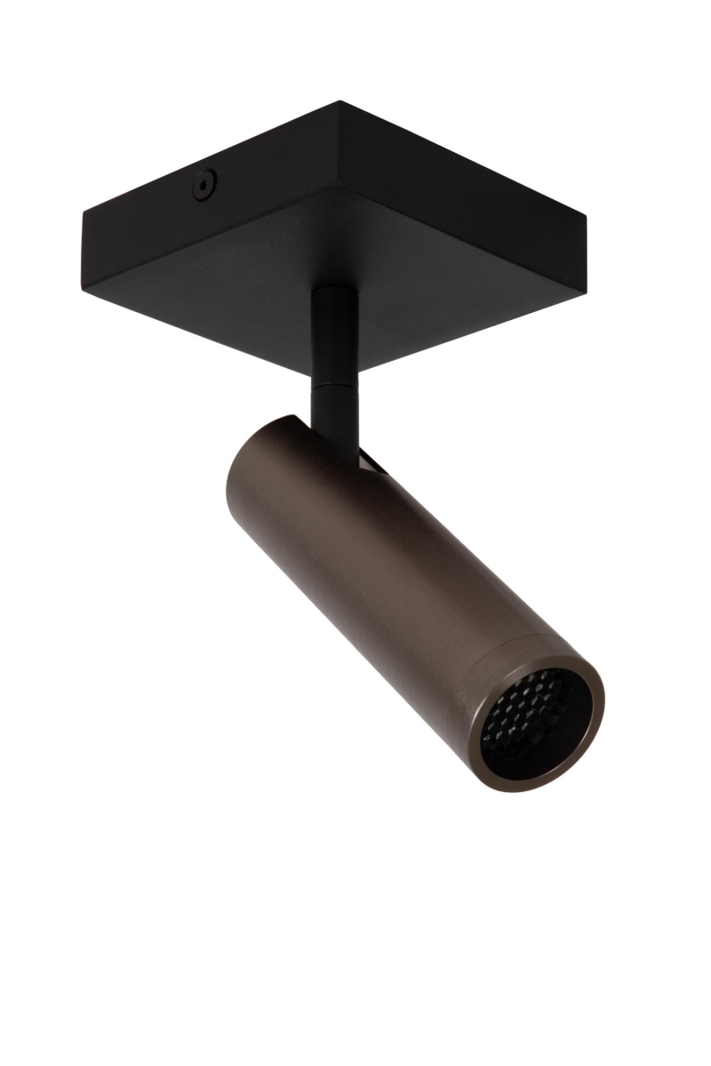 Lucide GRADO - Ceiling spotlight - 1xGU10 (MR11) - Grey iron